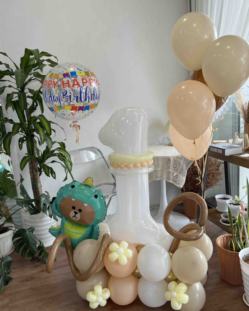 Birthday Balloon Decoration 1