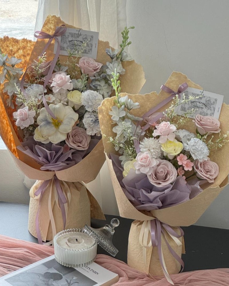 莫兰迪香皂 Morandi Bouquet(soap flower)