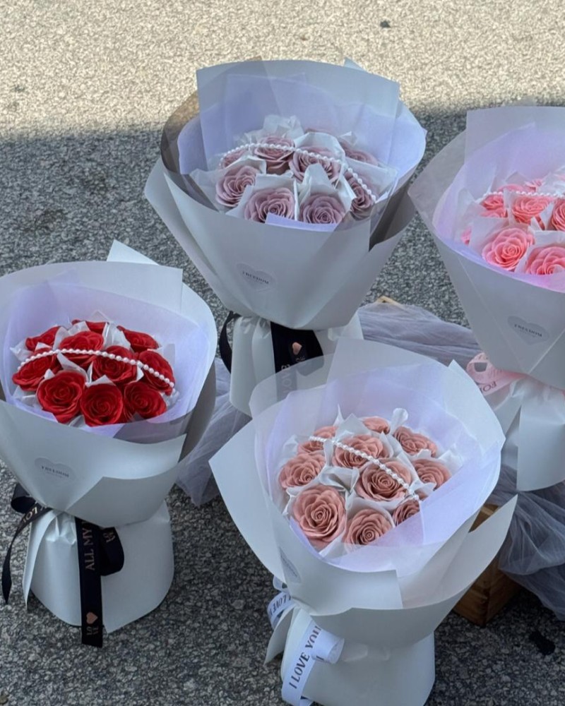 10朵香皂花束