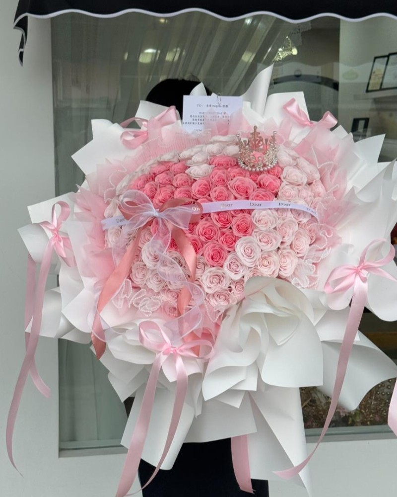 爱恋之心Heart Of Love(99 soap flower)