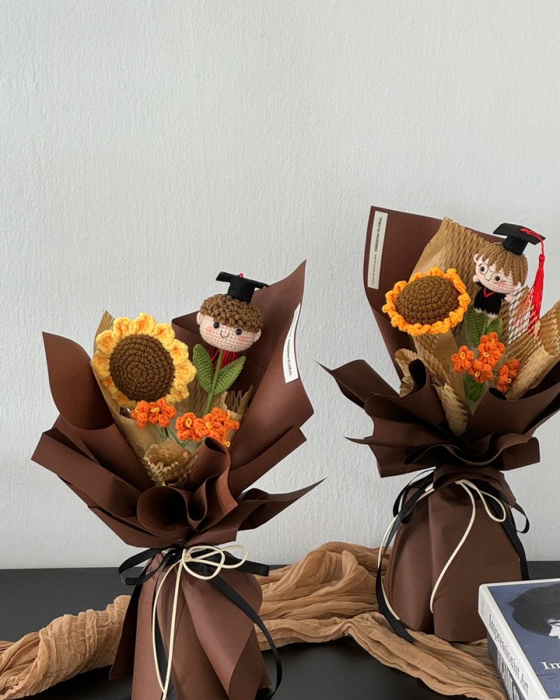 graduation31（knitted flower）
