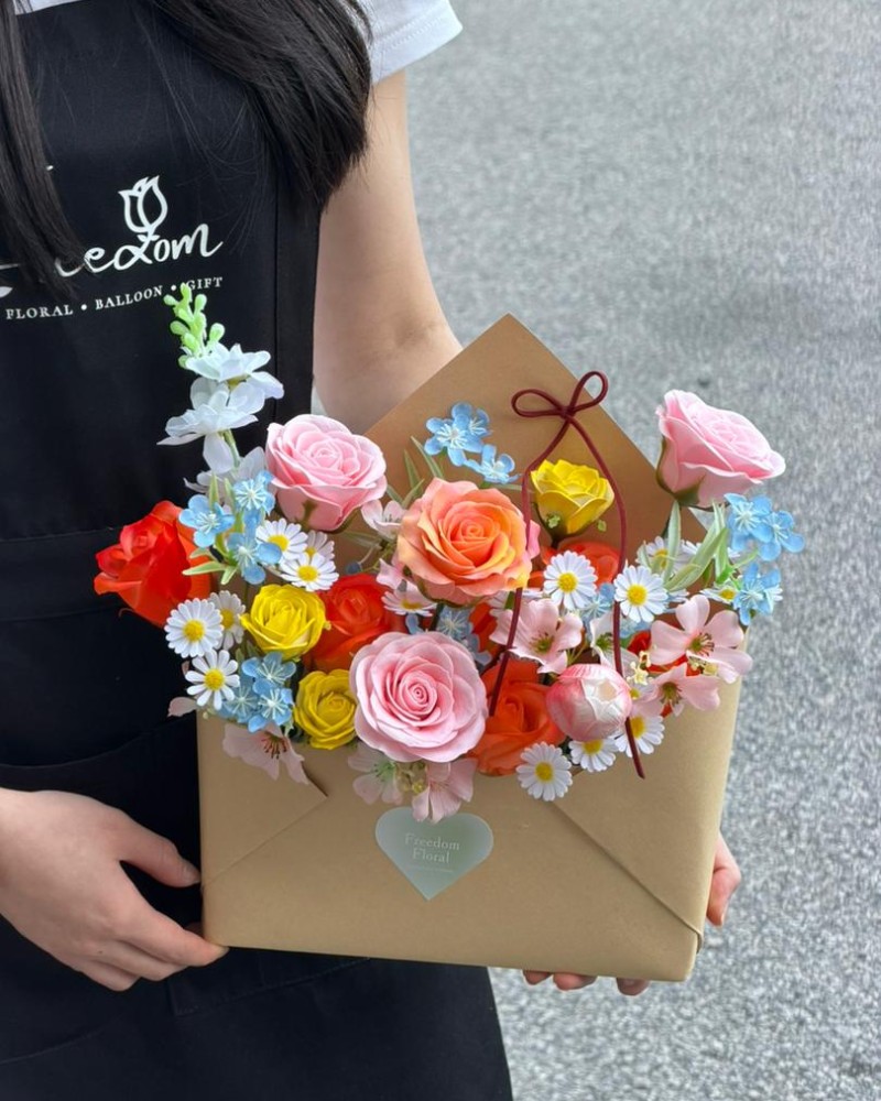 多巴胺信封 Dopamine Letter (soap flower)