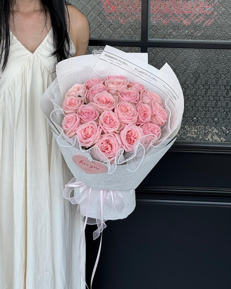 21 荔枝玫瑰 Lychee Rose (fresh flower)