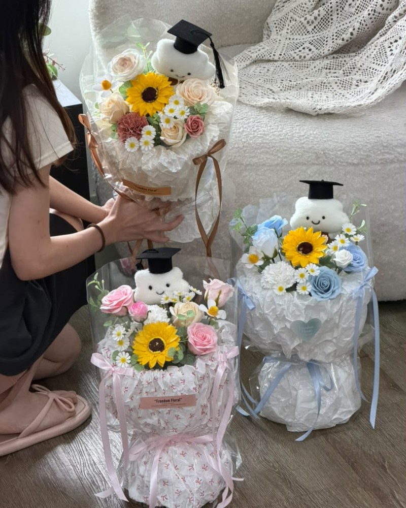 Graduation31( Soap Flower)