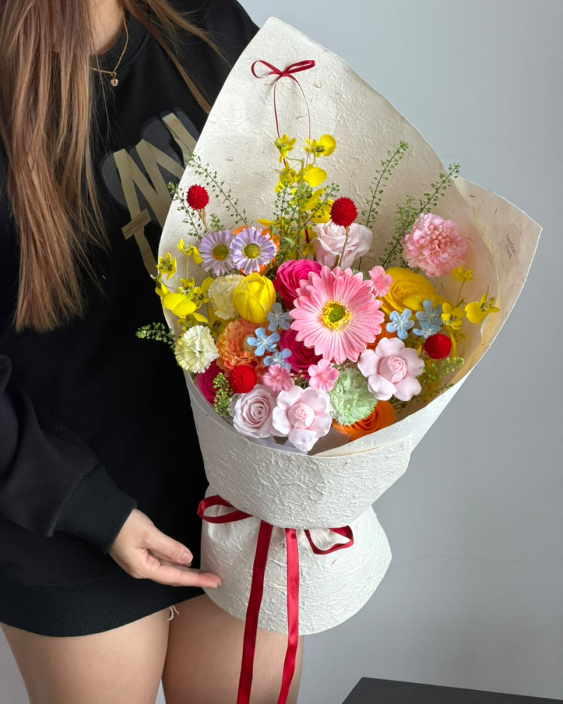 花漾好心情 · Happy Blooms （soap flower）